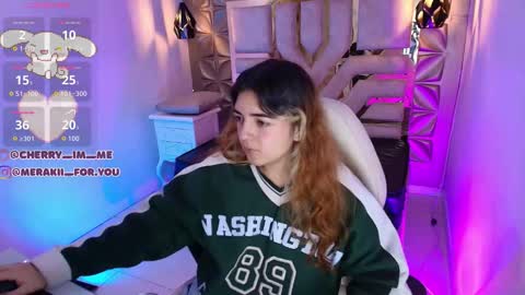 Snapshot of meraki_fraise chatting on 11.20.25 online show from 11.20.25