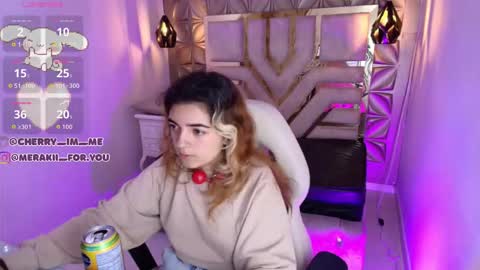 Snapshot of meraki_fraise chatting on 11.25.25 online show from 11.25.25