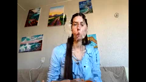 Snapshot of meralynn chatting on 04.06.26 LEVA online show from 04.06.26