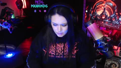 MetalPocahotass online show from 01.03.25