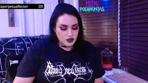 MetalPocahotass online show from 09.18.25