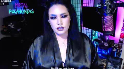 MetalPocahotass online show from 11.19.25