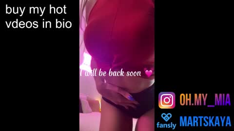 Mia Martskaya online show from 10.18.25