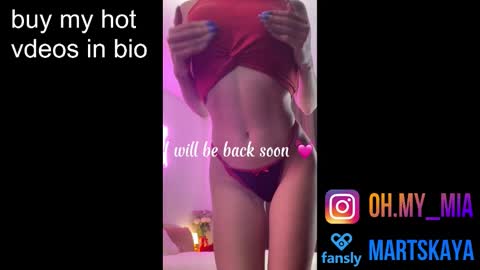 Mia Martskaya online show from 10.25.25