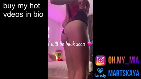 Mia Martskaya online show from 12.01.25