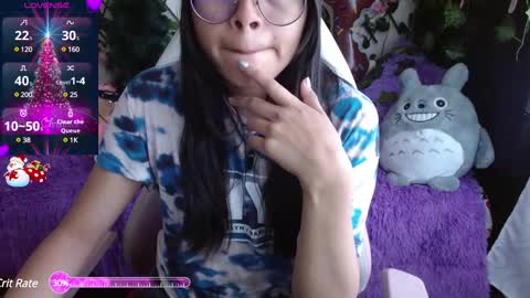 Snapshot of midoriquinn chatting on 12.10.24 Midori 7u7 online show from 12.10.24