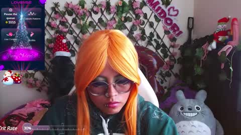Snapshot of midoriquinn chatting on 12.10.24 Midori 7u7 online show from 12.10.24