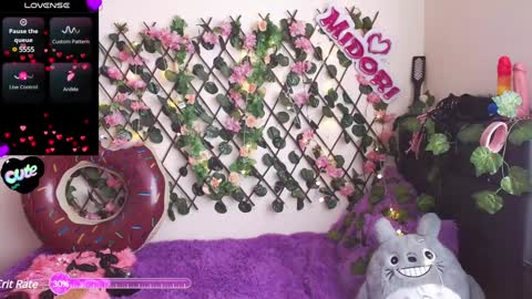 Snapshot of midoriquinn chatting on 02.05.25 Midori 7u7 online show from 02.05.25