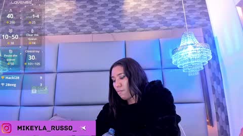 Snapshot of mikeyla_russo_ chatting on 01.30.25 Mikeyla online show from 01.30.25
