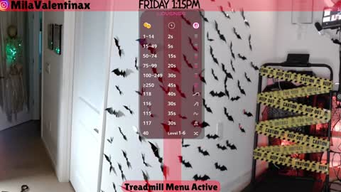 Mila Valentina online show from 10.17.25