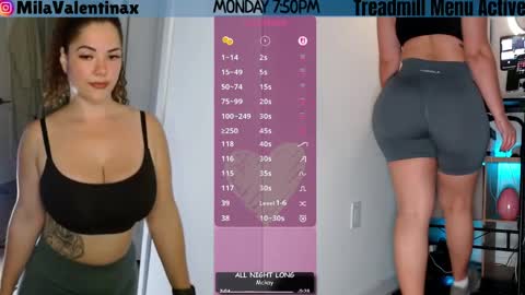 Mila Valentina online show from 03.30.26