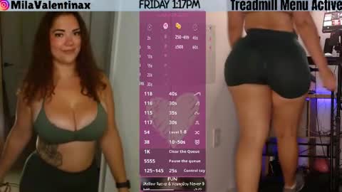Snapshot of milavalentinax chatting on 06.19.26 Mila Valentina online show from 06.19.26