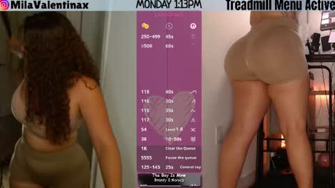Snapshot of milavalentinax chatting on 06.29.26 Mila Valentina online show from 06.29.26