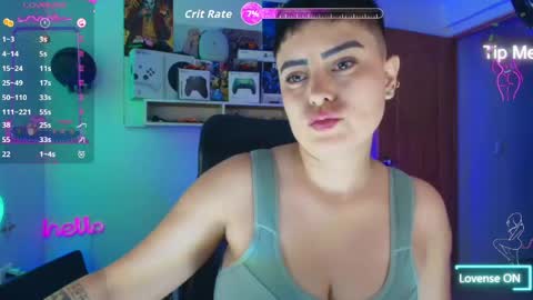 Im girl my name is Johana  online show from 03.31.26
