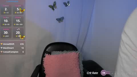 Snapshot of milysauria_ chatting on 01.09.25 Mily online show from 01.09.25