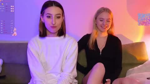 Snapshot of mimipaws chatting on 02.05.26 MilaBlack and StacyBlonde Today unboxing Lovens OMG online show from 02.05.26