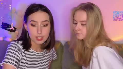 MilaBlack and  StacyBlonde Today unboxing Lovens OMG online show from 03.12.26