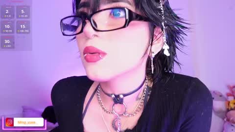 Snapshot of ming_yue_ chatting on 02.16.26 My name is Fer Nice to meet you give it a thumbs up please its important online show from 02.16.26