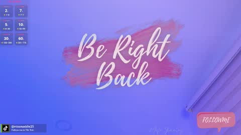 Snapshot of missvancouver_ chatting on 10.20.25 Mafe Jimenez online show from 10.20.25