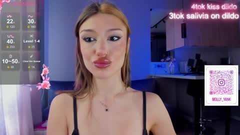 Snapshot of mollyyank chatting on 02.28.25 Molly online show from 02.28.25