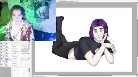 Snapshot of moonwaywithmemes chatting on 10.14.25 Mary online show from 10.14.25