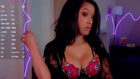 Snapshot of mschanelcarter chatting on 10.13.25 Chanel Carter online show from 10.13.25