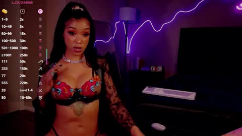 Snapshot of mschanelcarter chatting on 10.26.25 Chanel Carter online show from 10.26.25