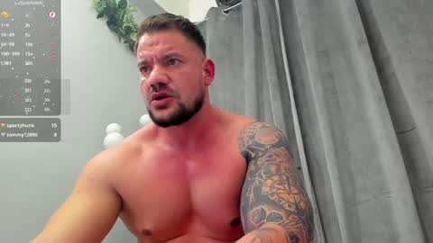 Snapshot of musclemonster31 chatting on 02.10.25 MuscleMonster31 online show from 02.10.25