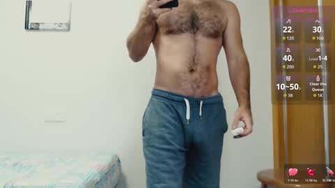 Snapshot of myhairymacho chatting on 10.24.25 Juan OF myhairymacho online show from 10.24.25