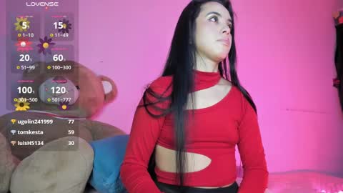 Snapshot of nathy_8 chatting on 01.16.25 Nathalia online show from 01.16.25