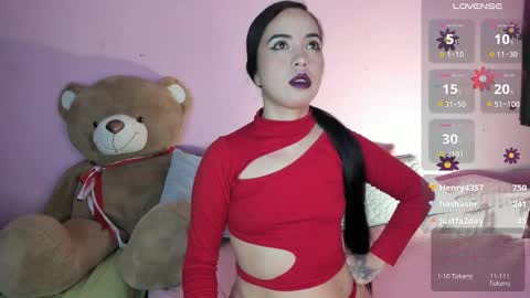 Snapshot of nathy_8 chatting on 02.26.25 Nathalia online show from 02.26.25