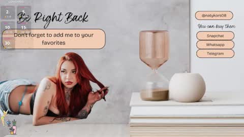 Sofia  IG Natykors08 online show from 12.19.25