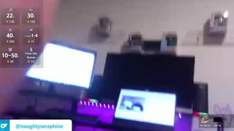 NaughtySeraphine online show from 07.22.26