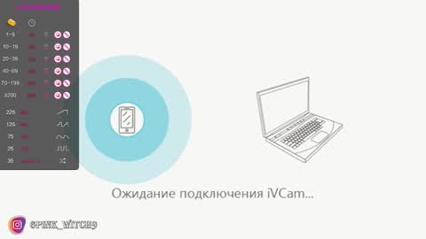 NaughtyWitch online show from 10.26.25