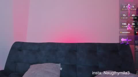 Snapshot of naugthymila3 chatting on 01.18.25 Mila aka Dominika - Nov 20 Birthday show Onlyfans Naugthymila online show from 01.18.25