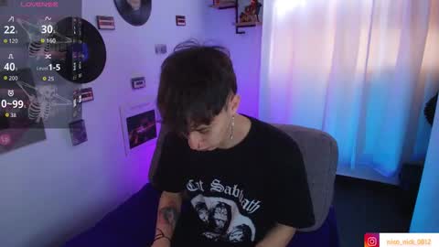 Snapshot of nick_bangover chatting on 10.30.25 Nico online show from 10.30.25