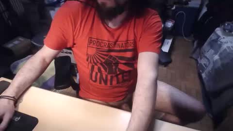 Snapshot of nickthebarbarian chatting on 10.28.25 Thomas Jefferson online show from 10.28.25