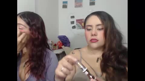 Snapshot of nickyandcam chatting on 11.21.25 Nickyandcam online show from 11.21.25