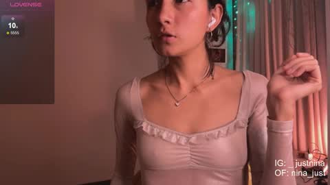 Snapshot of nina_just chatting on 12.01.24 Nina. online show from 12.01.24