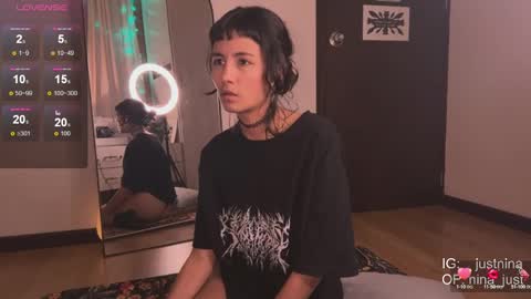 Snapshot of nina_just chatting on 01.05.25 Nina. online show from 01.05.25