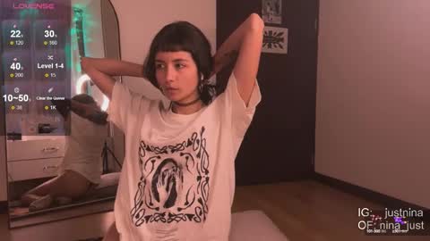 Snapshot of nina_just chatting on 01.06.25 Nina. online show from 01.06.25