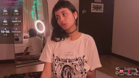 Snapshot of nina_just chatting on 01.07.25 Nina. online show from 01.07.25