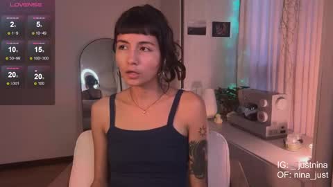 Snapshot of nina_just chatting on 01.17.25 Nina. online show from 01.17.25