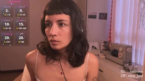 Snapshot of nina_just chatting on 03.09.25 Nina. online show from 03.09.25