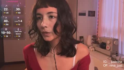 Snapshot of nina_just chatting on 03.10.25 Nina. online show from 03.10.25