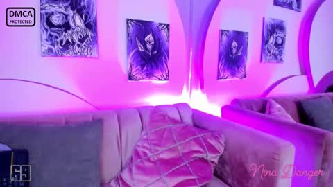 Snapshot of ninadanger chatting on 12.04.24  Heyyy guys Im Ninas crazy  online show from 12.04.24
