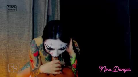 Snapshot of ninadanger chatting on 10.15.25  Heyyy guys Im Ninas crazy  online show from 10.15.25