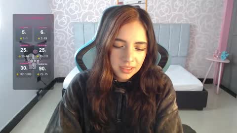 Snapshot of ninfa_ch chatting on 12.17.24 Ninfa  online show from 12.17.24