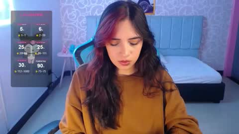 Snapshot of ninfa_ch chatting on 01.13.25 Ninfa  online show from 01.13.25