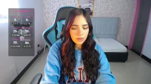 Snapshot of ninfa_ch chatting on 01.14.25 Ninfa  online show from 01.14.25